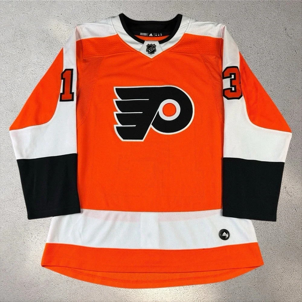 Philadelphia Flyers Kevin Hayes #13 Adidas NHL Authentic Home Jersey - Size 46‎